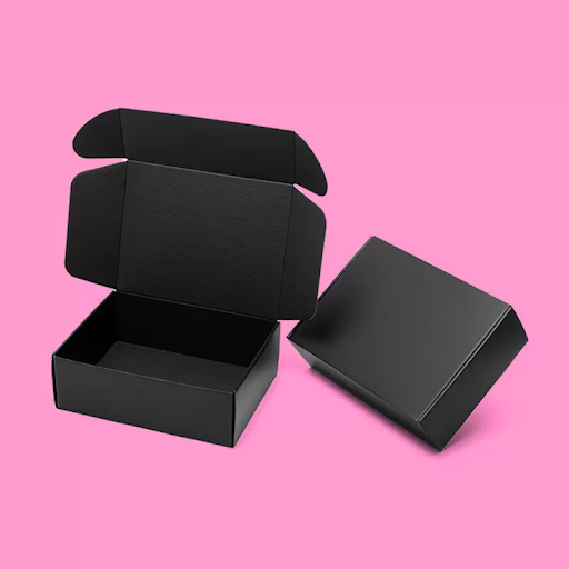 Black mailer boxes